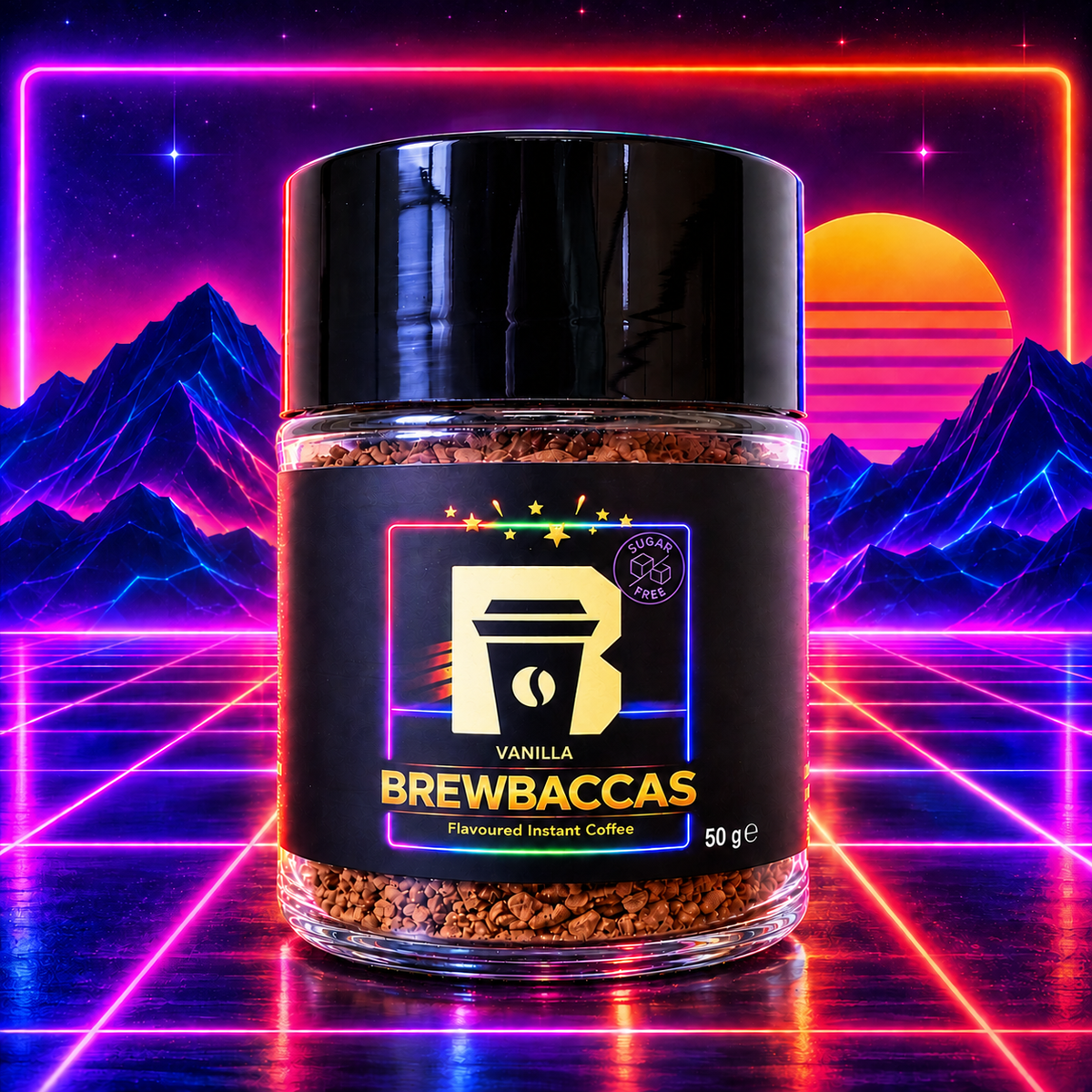 Vanilla Instant Falvoured Coffee - 50g